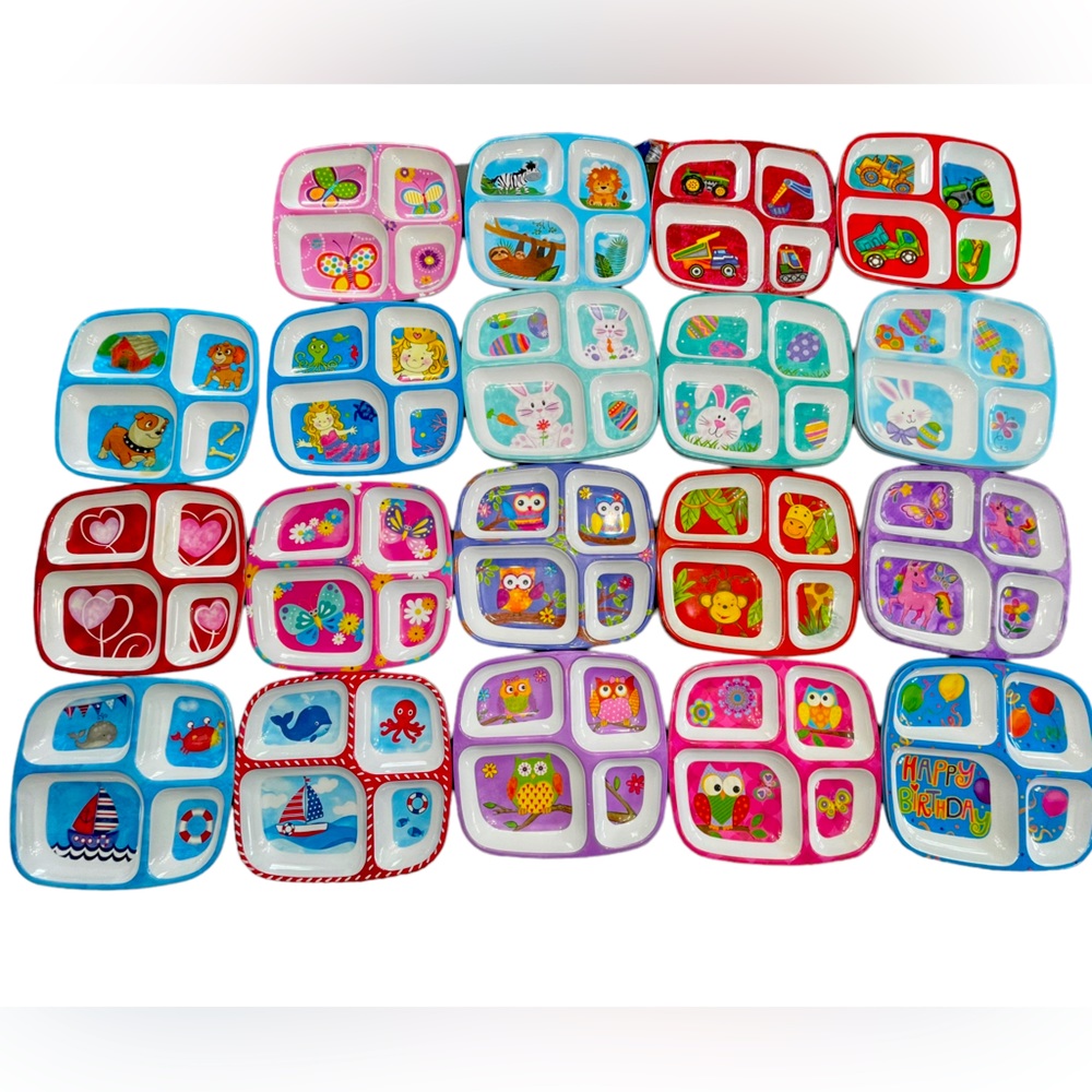 26 Divided Childrens Plates Wegmans Brand
